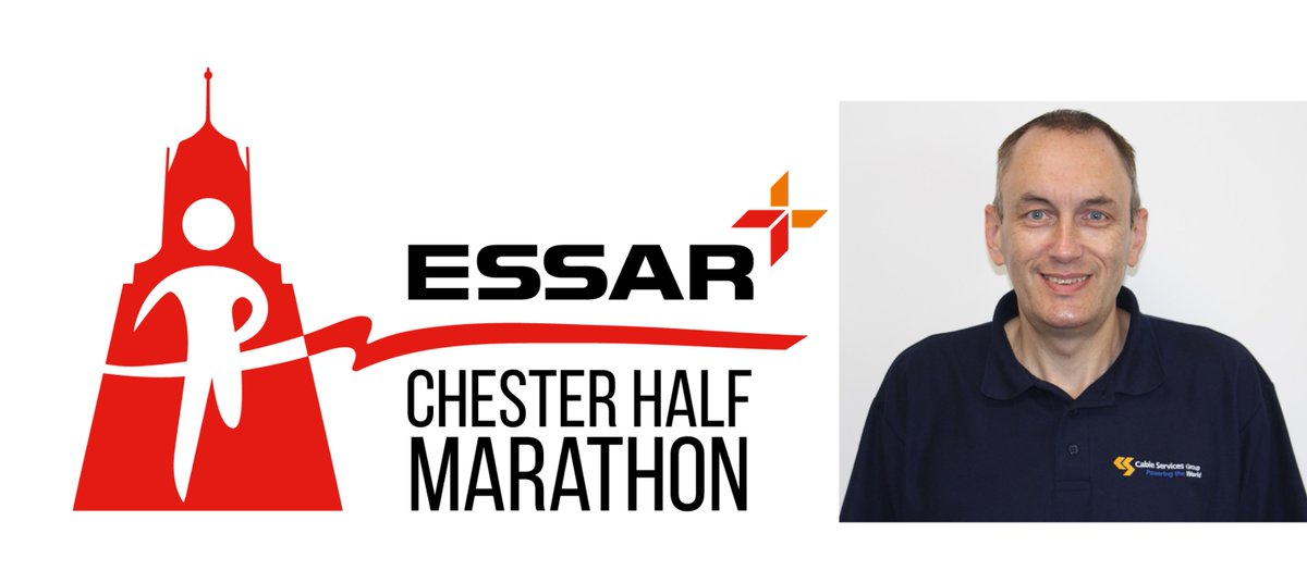 Cable_Services's tweet photo. We would like to wish Paul Jones, our Accounts Manager at Wrexham Head Office  all the best as he runs the @chestermarathon this weekend. #runpaulrun #stayingactive https://t.co/QC2wOJIHM6