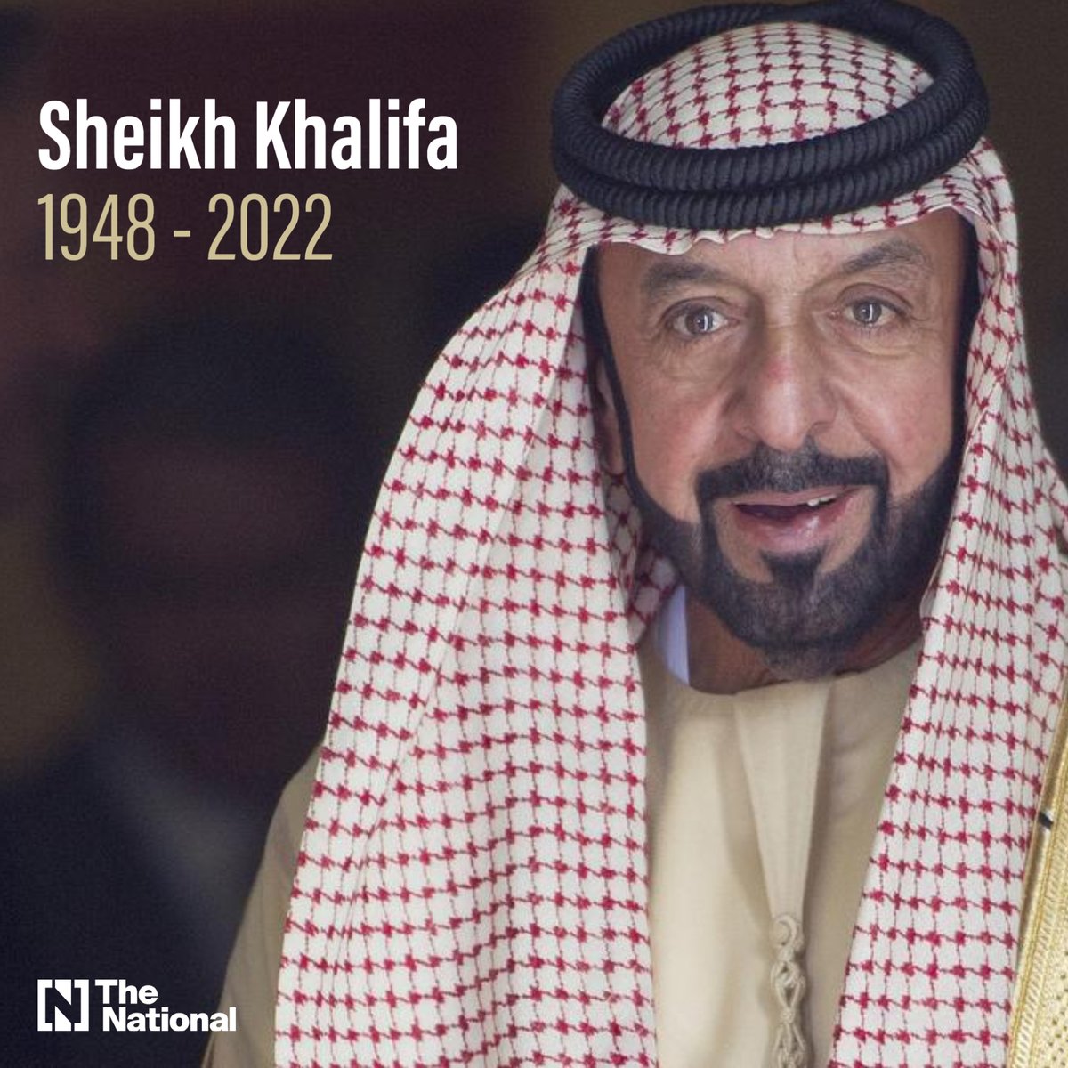 UAE President, Sheikh Khalifa bin Zayed, has died