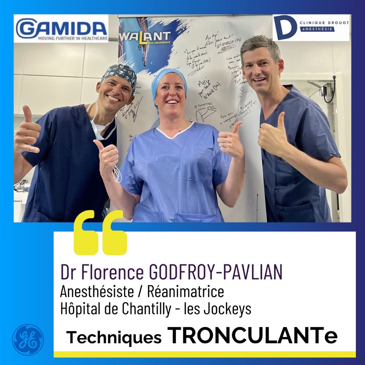 La TRONCULANTe pour la chirurgie de la main ( canal carpien , doigt à ressaut…) 🤩 stage soutenu par @Gamida_FR ✅ motricité conservée ❌Pas de garrot