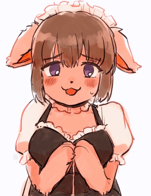 マヌウちゃん描いてもろてめちゃハッピ〜〜 