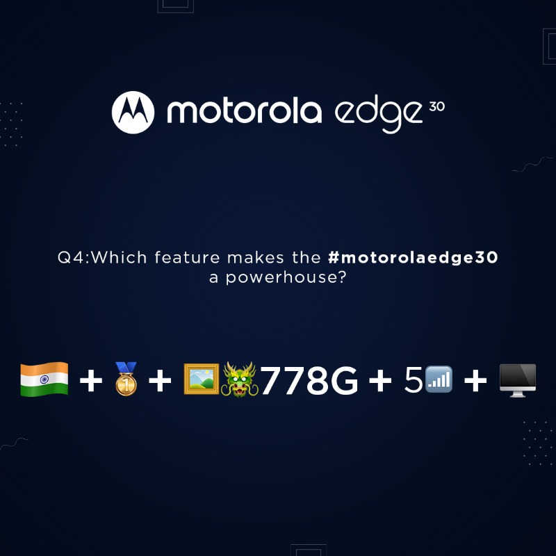 Motorola India tweet media