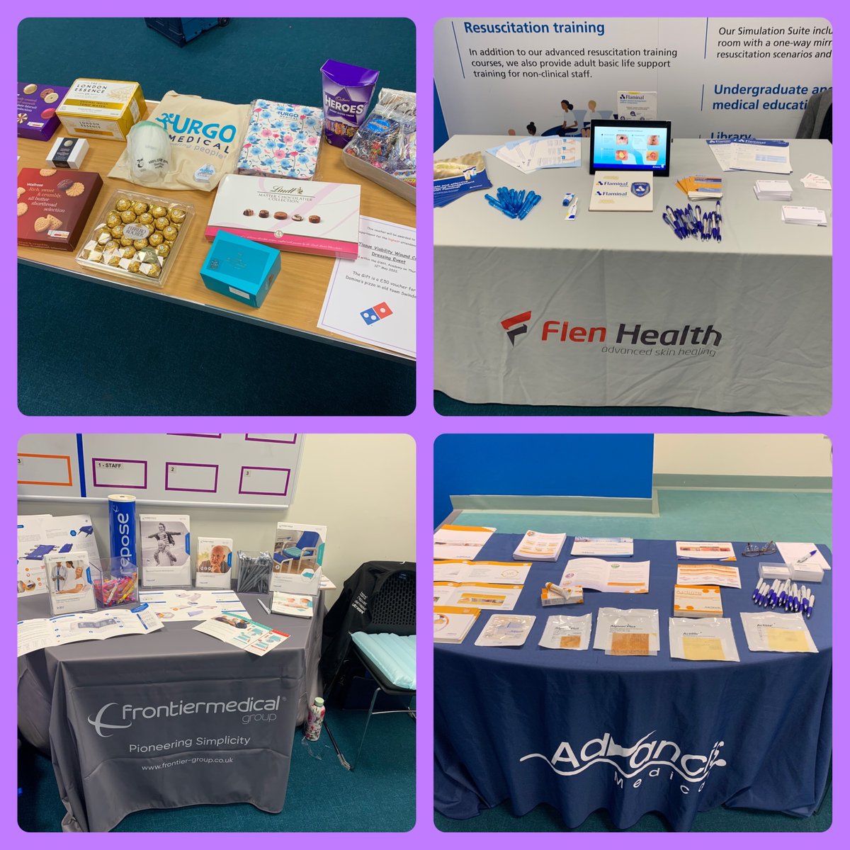 Nataliedoble's tweet photo. An amazing turn out for all that attended the TVN  dressing event @GWH_NHS yesterday! Well done Saturn ward for winning the £50 Domino's voucher @Dominos_UK. Thankyou to all that supported the event! @3MUK @FlenHealth_UK @FMG_Group @SmithNephewPLC @UrgoMedicalUK @AdvancisMedica https://t.co/ZyNWFnoXIR