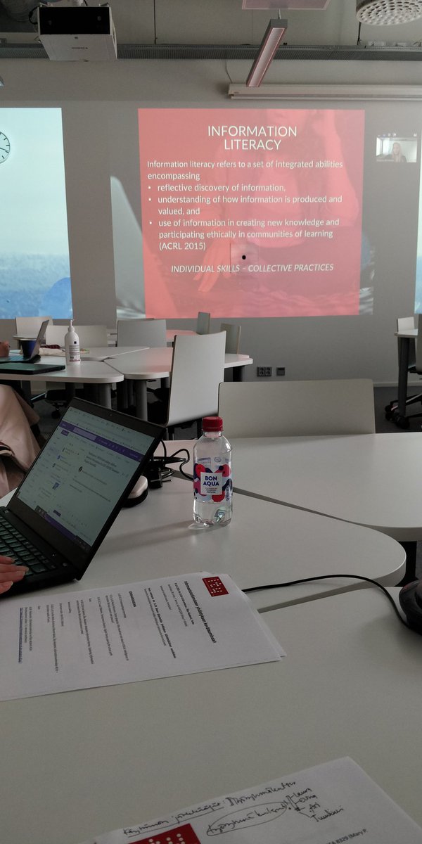 Spring seminar of Finnish Society of Information Studies hybrid at Åbo Academy <a href="/noorahir/">Noora Hirvonen</a> presenting: AILiteracy #ity