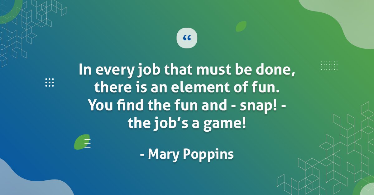 CollearOnline's tweet photo. Make it fun and they'll learn
#Collear #PamTen #MaryPoppins #inspirational #mondaymotivation #quoteoftheday #gamification #game #motivational https://t.co/VjhiWL19MT