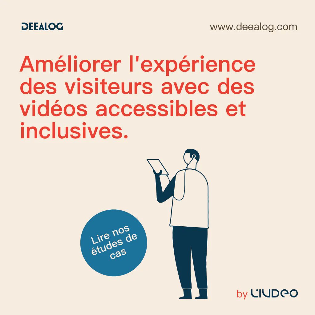 deealog's tweet photo. Facilitez la diffusion #vidéo dans vos établissements #culturels grâce à #DEEALOG https://t.co/hYLBuAdRzM
