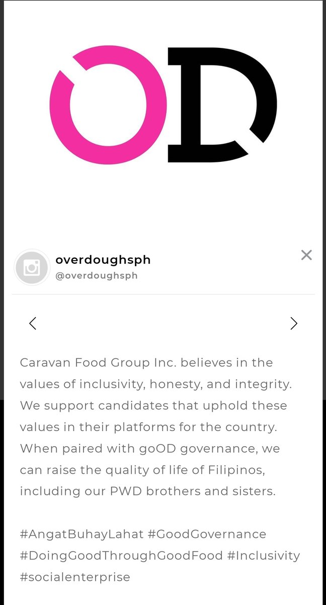 yesthatbern's tweet photo. Huy yung Overdoughs Kakampink din and they provide employment to PWDs. Support niyo rin sila. They have good products too! https://t.co/Mc7rDK4kEx