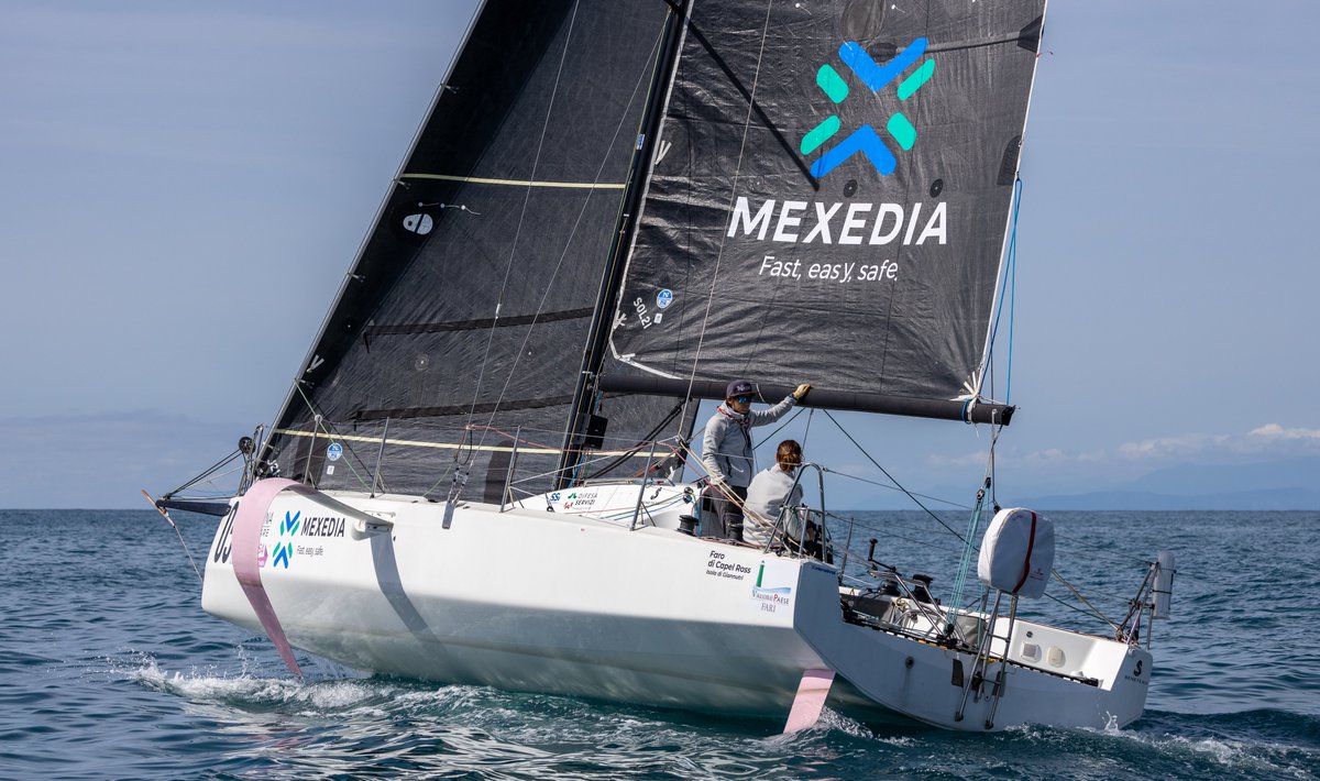 Mexedia_Spa's tweet photo. Our Sailing Project is a natural outcome of the core values that Mexedia shares with @nastrorosatour.
Thanks to our Crew @CeciliaInOceano, #ClaudiaRossi, #MatteoMason, #AntonioTamburin and #LorenzoBoschetti.
We can't wait to see you in action! https://t.co/epQphzk4dh