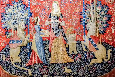 parisladouce's tweet photo. Paris : La Dame à la licorne, ensemble de tapisseries iconiques à redécouvrir au Musée de Cluny - musée national du Moyen-Âge - Vème
@museecluny @PLCommunication
https://t.co/ptSz1xKc4b
#paris #ladamealalicorne #museedecluny #moyenage #patrimoine #tapisserie #tenture https://t.co/DE1ko70zLm