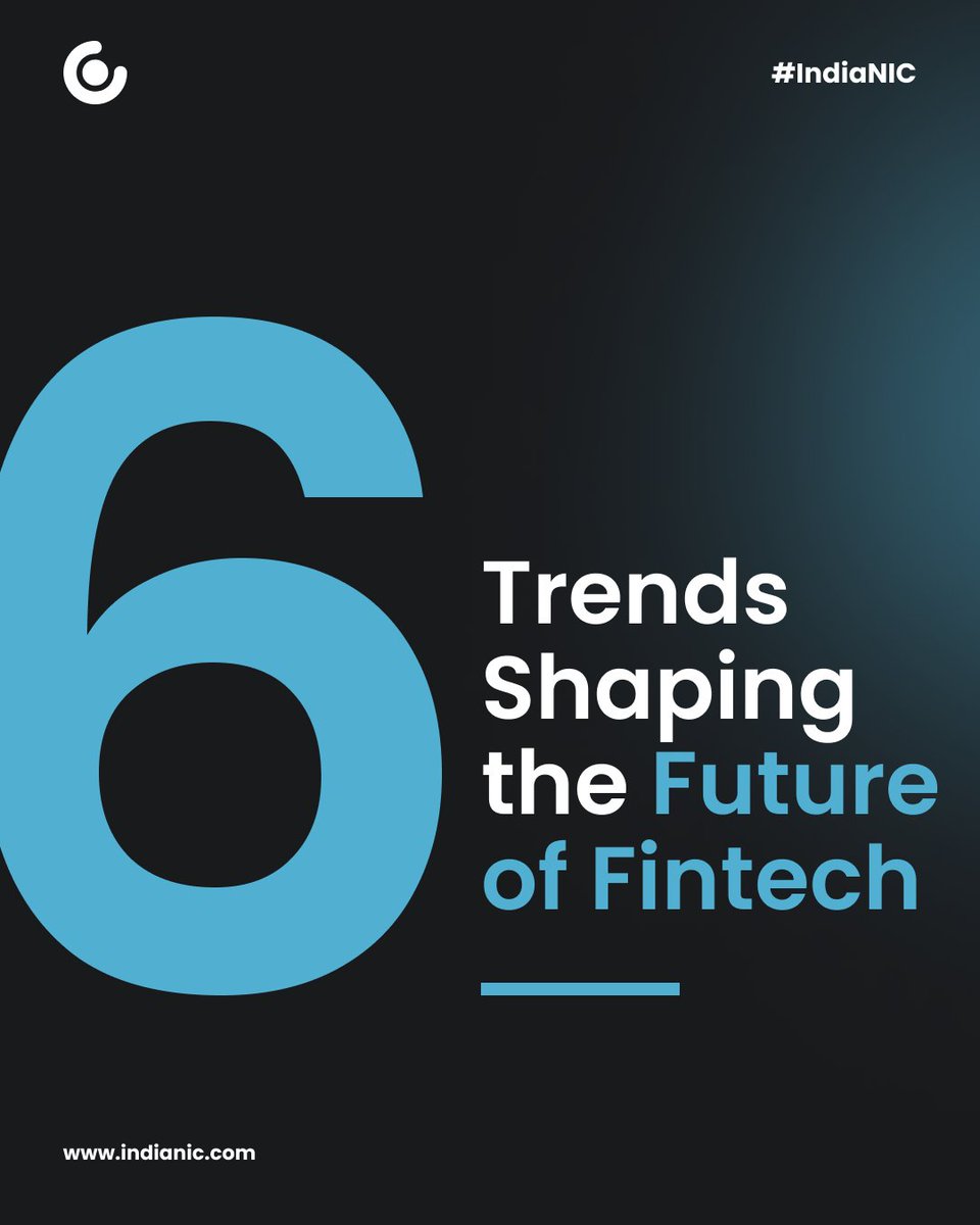 Top 6 trends shaping the Future of Fintech.