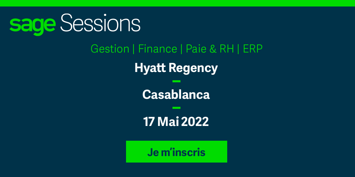 SageNorthAfrica's tweet photo. 📢 [#SageSessions #Casablanca] En quoi adopter une solution de gestion dans le #Cloud est synonyme de performance et d'agilité pour votre #PME ?
📆 RDV le mardi 17 mai à 14h pour tout savoir !
Inscriptions ➡ https://t.co/o5WebUe6vE https://t.co/56HovXEPyd