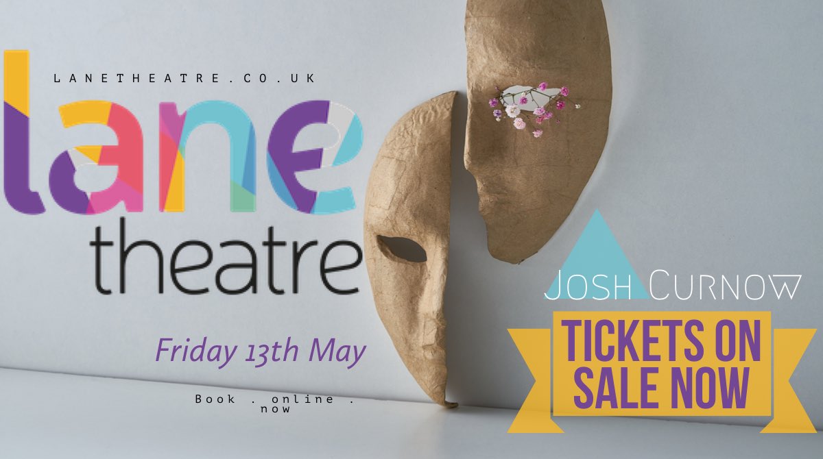 JDCurnow's tweet photo. Looking forward to making my debut at the lovely @LaneTheatre from 19:30 tonight (Friday 13th!) - still a few tickets remaining. 

Use code FB1 for a few quid off and I’ll see you down there! 

Whoop whoop! 🥰❤️
https://t.co/DYpk94Sqvw

#newquay #Cornwall #LiveMusic #JoshCurnow https://t.co/X4YjJtJYWl