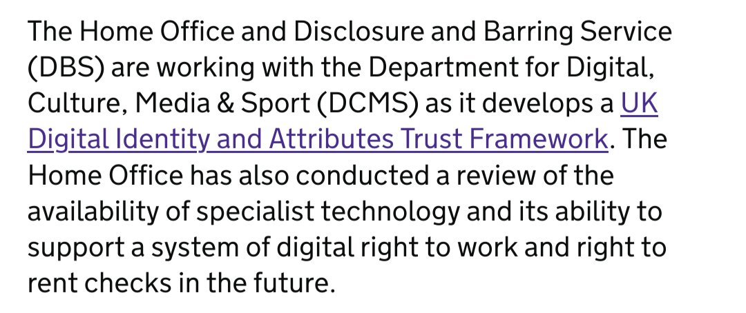 EinsteinsAttic's tweet photo. ...and, as of last month, in a 'reverse take-over' of @DCMS's "#Digital #identity &amp; attributes #TrustFramework", there are now @ukhomeoffice-administered online #RightToWork and #RightToRent checks for ALL British and Irish citizens as well:

https://t.co/q3nBHrYJCr https://t.co/68CeTmt4xs