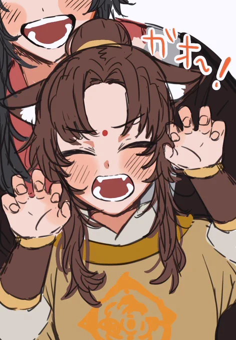 可愛い猫ちゃんだな〜 #MDZS #魔道祖師 