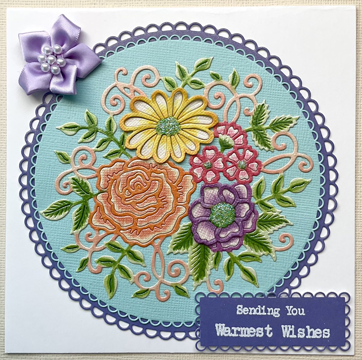 SueDix1's tweet photo. A few more sample cards made from my new #SweetDixie Background dies launching on Create &Craft today. #Crafting #Diecutting #Craft #Cardmaking https://t.co/O1ZlDVpWjK