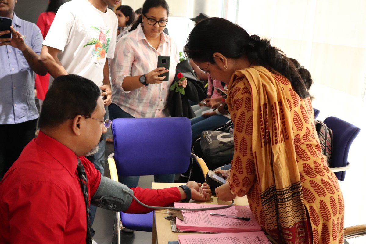 AmityUniMumbai's tweet photo. #AmityForSociety
Amity University, in collaboration with the Rotary and Rotaract Club, Patalganga, has recently organized a Blood Donation Drive, at the campus.
#AmiCommunity #blooddonationdrive #RotaryClub #HealthandWellbeing #societywellbeing #AmityUniversityMumbai https://t.co/CleQ5Xc95x