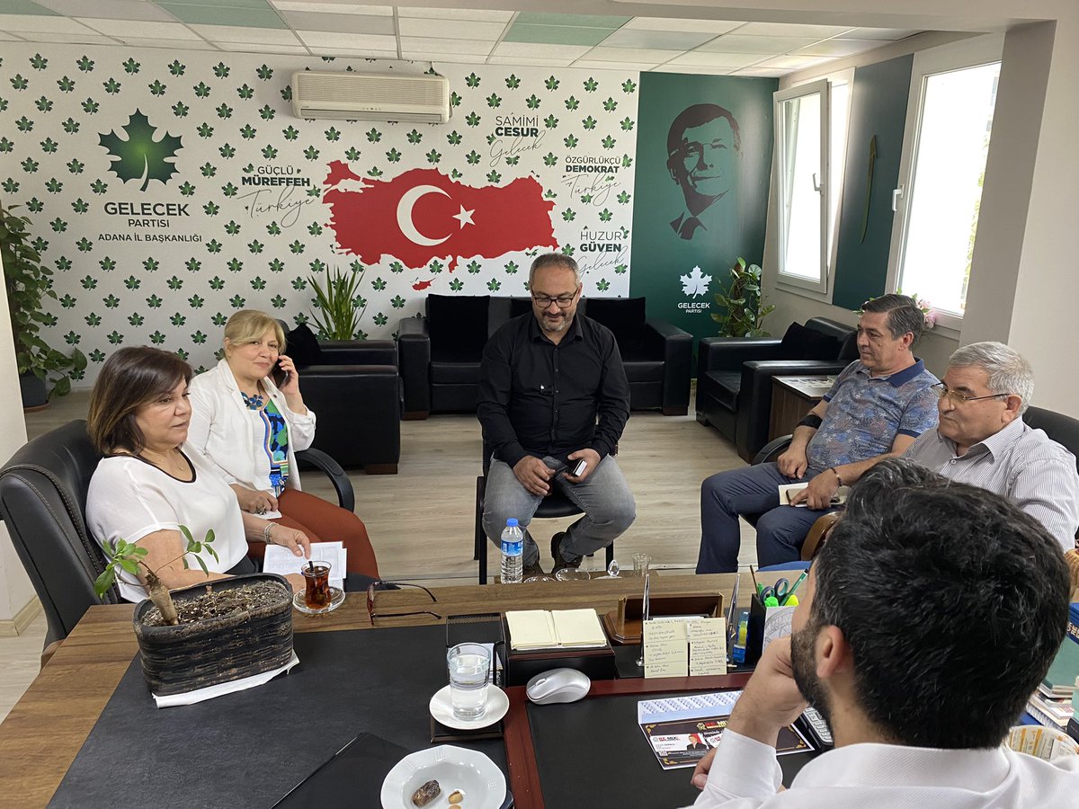 Genel Başkanımız Ahmet Davutoğlu’nun dolu dolu geçen Mersin programından sonra 
Çalışmalarımıza kaldığımız yerden devam ediyoruz.