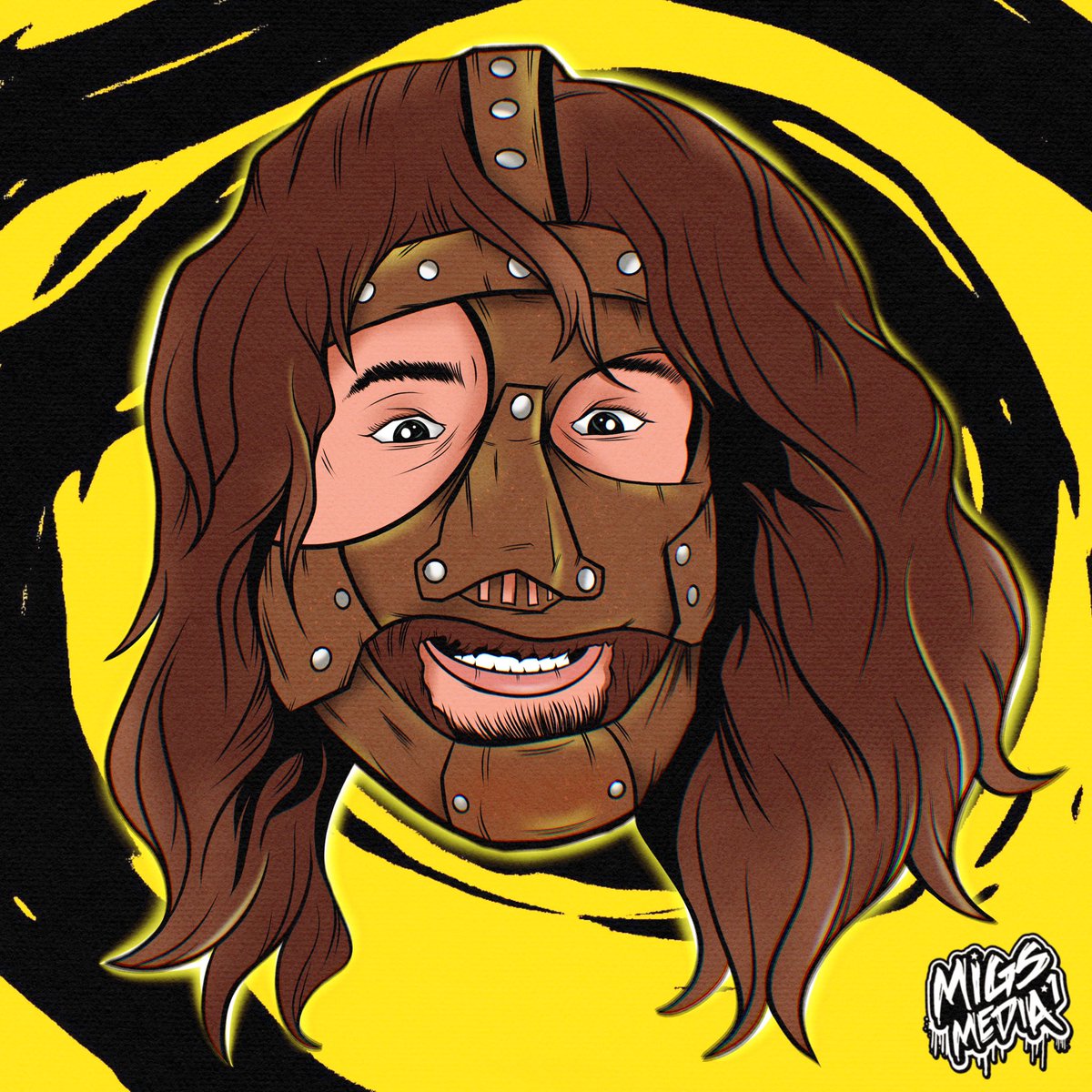 MigsMedia1's tweet photo. π―πππ π π΅πππ π«ππ! π
All New @RealMickFoley #Mankind Illustration
#MickFoley #Mankind #HellInACell #3FacesofFoley #HaveANiceDay #WWE #WWE2k22 #FoleyIsGod #SmackDown #WWE https://t.co/Ws8ZnBCxCZ