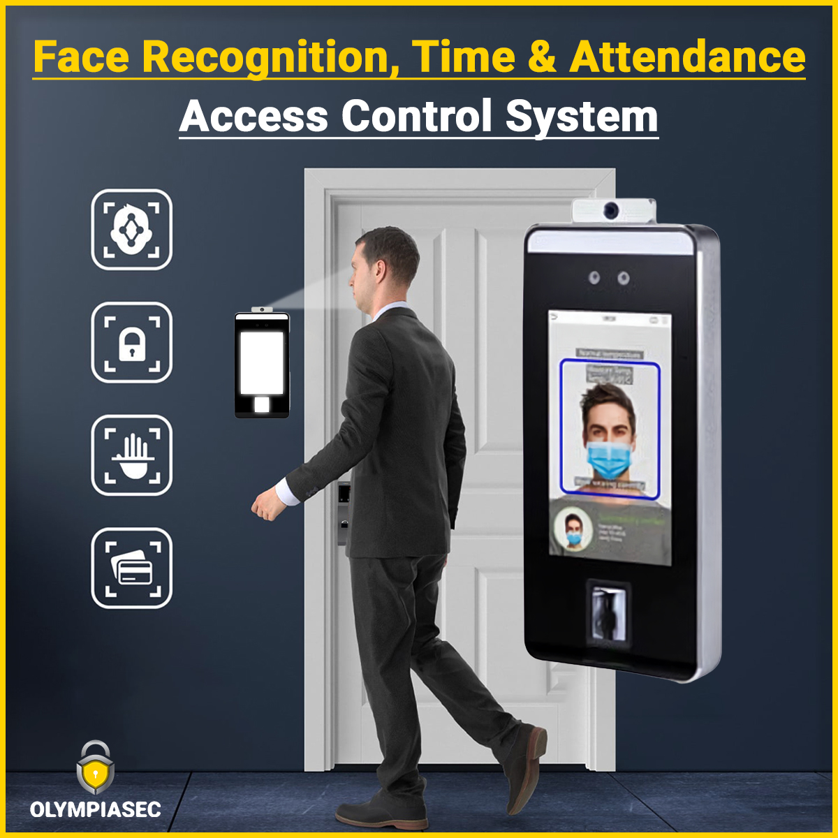 OlympiaSecure's tweet photo. Olympia Secure introducing next-gen security with a 5-in-1 Keyless Entry Smart Lock System.
The system comes with Fingerprint + Code + Face + Card + Key and 3 smart alert modes.

#biometriclock #doorbiometric #fingerprint #wifi #scan #entry #doorsystem #technology #homesecurity https://t.co/l7CKrNlfGb