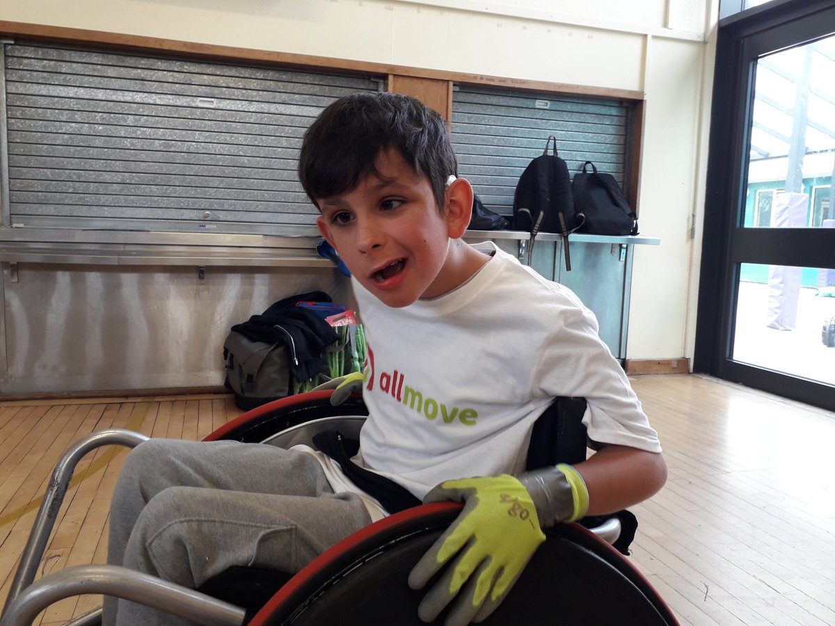 AllMoveChris's tweet photo. Well, wheelchair rugby is a blast! π€
"That was SO fun!", say those taking part π€©
#AllMove @mencap_charity @BrisBearsCF https://t.co/uaFjXSBD4R