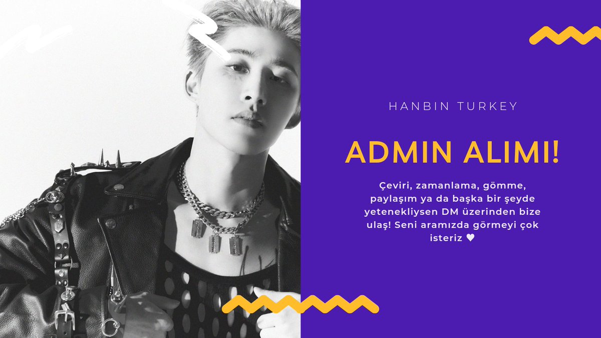 131 TURKEY ADMİN ALIMI!

Çeviri, zamanlama, gömme, paylaşım ya da başka bir şeyde yetenekliysen DM üzerinden bize ulaş! Seni aramızda görmeyi çok isteriz. ♥

x.com/131TURKEY
instagram.com/131turkey