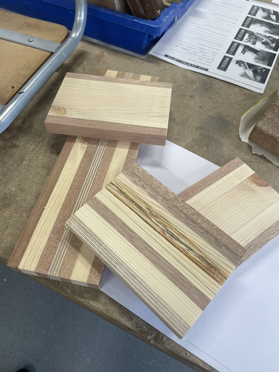 The lovely result of some laminating by S3 D&amp;M! 😍