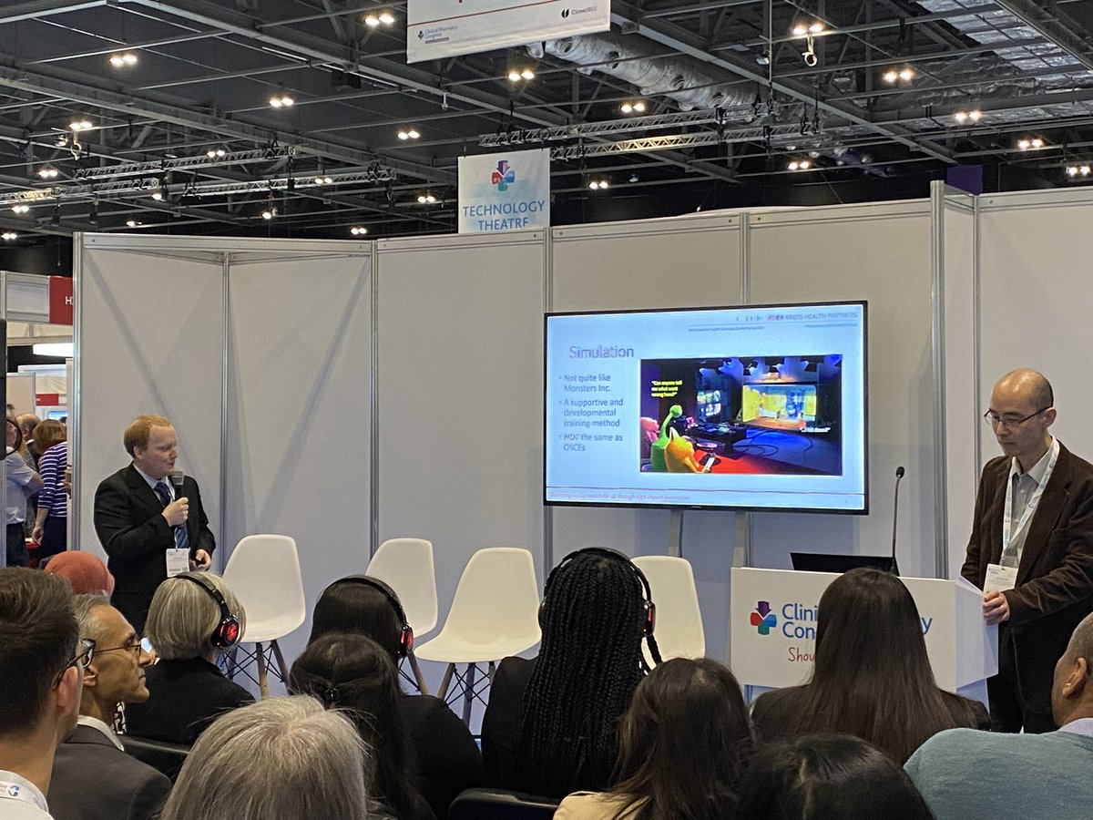 Amazing to see how this simulation work has progressed and embedded into supporting trainee technicians and pharmacists training <a href="/LgtPharmacy/">Pharmacy at Lewisham & Greenwich NHS Trust</a> @HEE_LaSEPharm #CPCongress