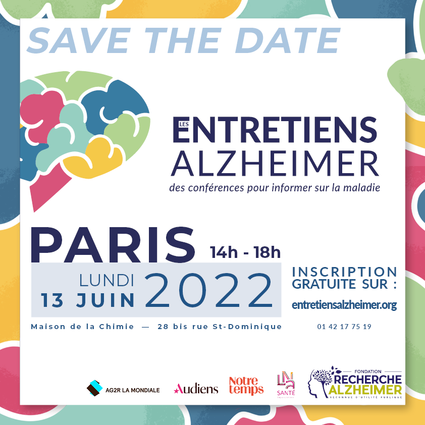 [🗓️M-1] LNA Santé vous invite à participer aux Entretiens Alzheimer à #Paris le 13 juin. 
Au programme : de nombreuses thématiques, avec l’intervention de nos professionnels engagés dans l’accompagnement des résidents atteints par la maladie d’#Alzheimer. entretiensalzheimer.org/index.php/pari…