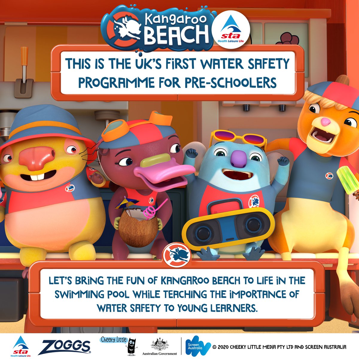 STA_HQ's tweet photo. With this being #ILSW22 Water Safety Day, we are excited to reveal our new Kangaroo Beach water safety awards programme for pre-schoolers.
And we are offering swim schools a hopping great introductory offer ๐ฆ๐ฆ๐ฆ
https://t.co/CHlbxUqzCG
#LoveWaterSafely https://t.co/NtTvGaikJW
