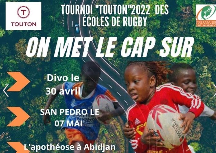 touton_group's tweet photo. Rendez-vous ce dimanche 15/05/22 pour la finale du Tournoi Touton des Ecoles de #Rugby à Abidjan ! Animés par les même passions et guidés par les mêmes valeurs, Touton-TNCI s’engage pour soutenir les jeunes talents et la participation ivoirienne à la Coupe du monde 2023 !🏉🇨🇮🇫🇷 https://t.co/fa9aDzCdp3