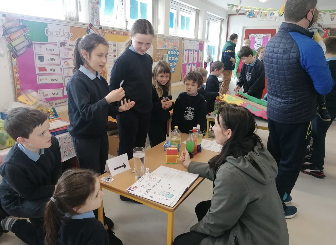 kerry_stem's tweet photo. Parents attended an open day to show all the STEM work that has been going on in Murhur NS #SEFstem #SEFdigital @PDSTPrimarySTEM @PDST_TechinEd @Education_Ire https://t.co/kp8zLgSF48