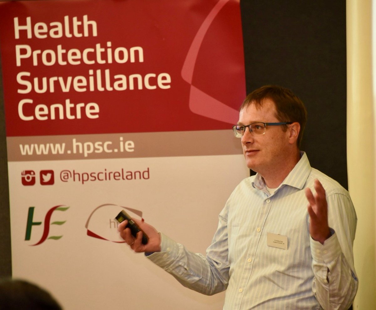 Dr Andrew Page from <a href="/TheQuadram/">Quadram Institute</a> , our first international speaker of the day, presented 'Case studies in Molecular Epidemiology of SARS-CoV-2' at the Whole Genome Sequencing conference in Dublin Castle.