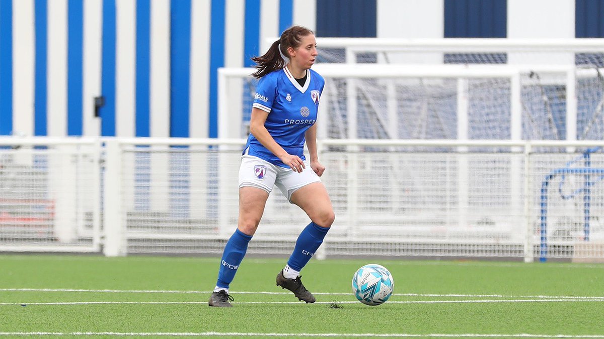 ChesterfieldFCW's tweet photo. This Sundays game will be @stokessammy’s last game as she will be retiring at the end of the season!

Sammy joined the club at the age of 14 and has been a crucial part of the clubs rise in recent years! 

Enjoy retirement, Sammy and thanks for everything! 🔵⚪️ https://t.co/pokHaAlPKE