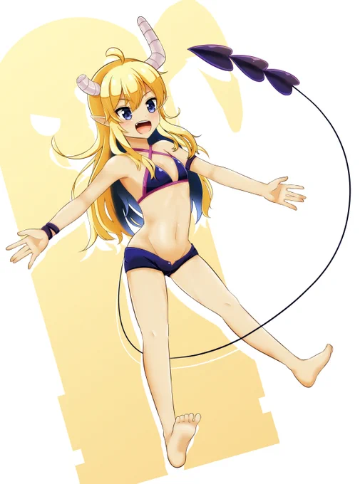 今度こそちゃんと本当に水着ご先祖
この間投稿したぶかぶかパーカーOffのだけど
#まちカドまぞく 