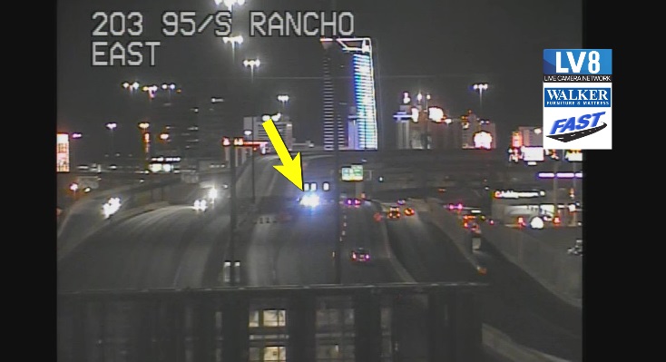 ntannenbaum's tweet image. 4:00am - **SOUTHBOUND US95**

**CLOSED** at THE SPAGHETTI BOWL

DETOUR SOUTH ON RANCHO OR MLK TO CHARLESTON, then north on the 15 to the 95

Updates on @8NewsNow with @JLangelerNews, @NewsieHeather &amp;amp; @sherryswensk #NVtraffic #LVtraffic #8NN