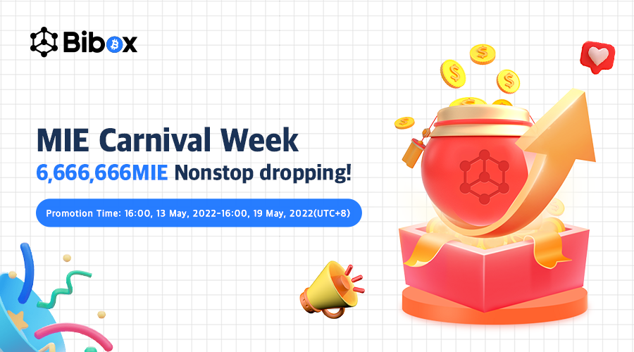 Bibox365's tweet photo. MIE Carnival Week, 6,666,666 MIE Nonstop dropping!@MieNetwork
Details:https://t.co/oLuijDep9q https://t.co/sdW1vhuUtI