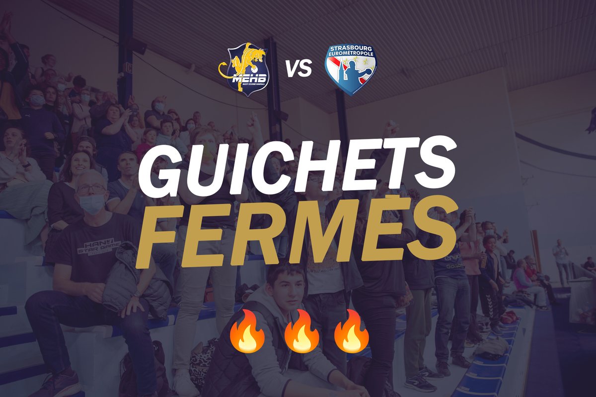 GUICHETS FERMÉS ! 🔥

Hâte de vous retrouver dans les tribunes pour cette belle soirée d'anniversaire ! 💙💛

50 places debout supplémentaires seront disponibles au COS dès 19h30.

#LECLUBQUIFAITGRANDIR