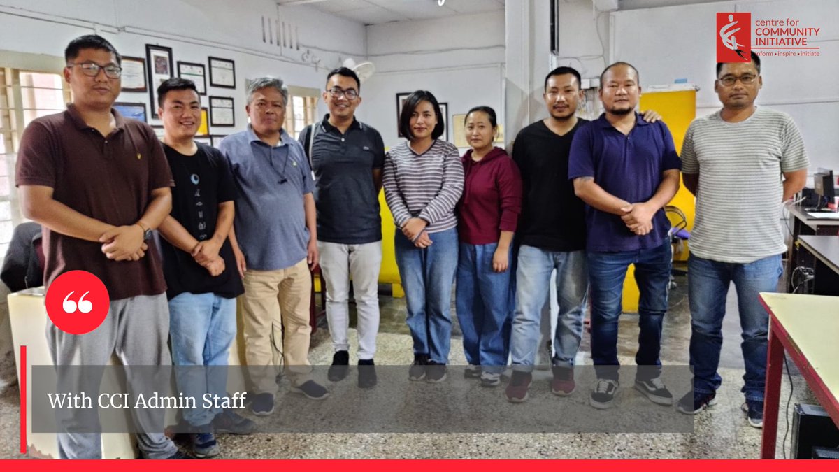 CCI_Information's tweet photo. We really appreciate and thank you for sparing the time to come and visit our organization.
#livelihood #nabcons #cci #tmi https://t.co/MPxSfdPivv