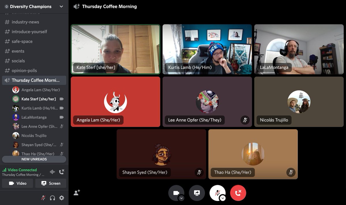 Diversity_Champ's tweet image. ☕️ 𝚆𝚎𝚎𝚔𝚕𝚢 𝚃𝚑𝚞𝚛𝚜𝚍𝚊𝚢 𝙲𝚘𝚏𝚏𝚎𝚎 𝙼𝚘𝚛𝚗𝚒𝚗𝚐 ☕️

The last coffee chat was a blast! 🙌

Look forward to the next Coffee Chat:
⏰ Weekly Thursday at 4 p.m GMT
📍 Our Discord server: discord.com/invite/HrAZdcD…

#diversityandinclusion #hiring #management  #gamingindustry