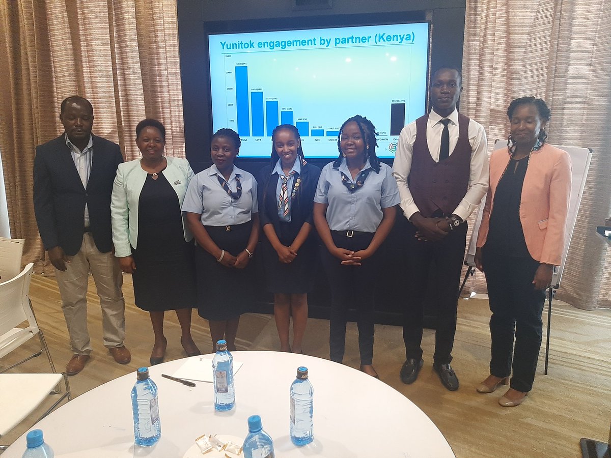 KenyaGirlGuides's tweet photo. We attended a stakeholders workshop organised by @IREXintl  and @UNICEFKenya, to pretest and reflect on the learnings and outcomes of using digital tools , @YunitokKenya, to amplify the voices of the Youth in Kenya.

#KGGAat100
#Yunitok 
#UNICEF https://t.co/M3HLEK3nl3