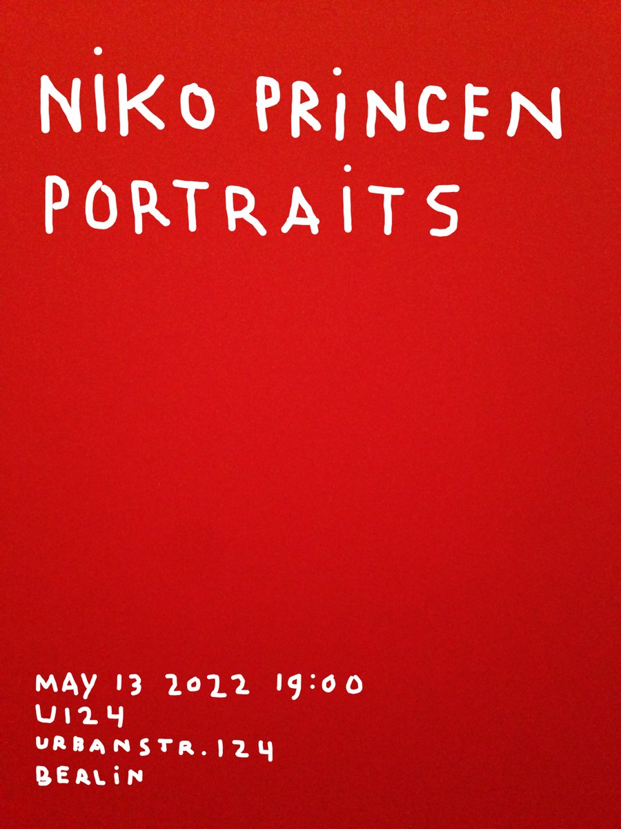 nikoprincen's tweet photo. Tonight in Berlin. Hope to see you there!

U124 - Urbanstrasse 124 https://t.co/xm0SDwtZyB