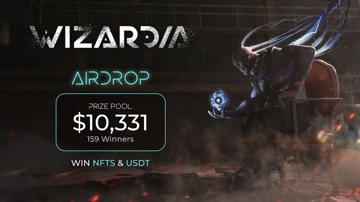 premiumCryptoo's tweet photo. Cool airdrop by #PlayWizardia to win some money!

$10,331 prize pool including #NFTs 🤯
for 159 random winners! 4 days left!😉

How to Participate?
📧 Add email address + complete tasks 

Join here👇
https://t.co/KTw0Y2Pm1w https://t.co/qBgqOkhsdY https://t.co/aYF62zPwTN