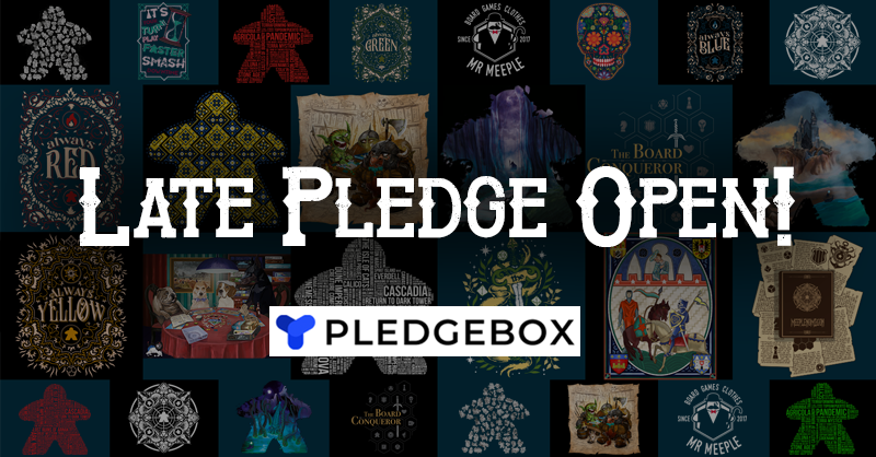 MeepleMr's tweet photo. Late for Kickstarter ? Make Late Pledge! https://t.co/V5fTRENzql