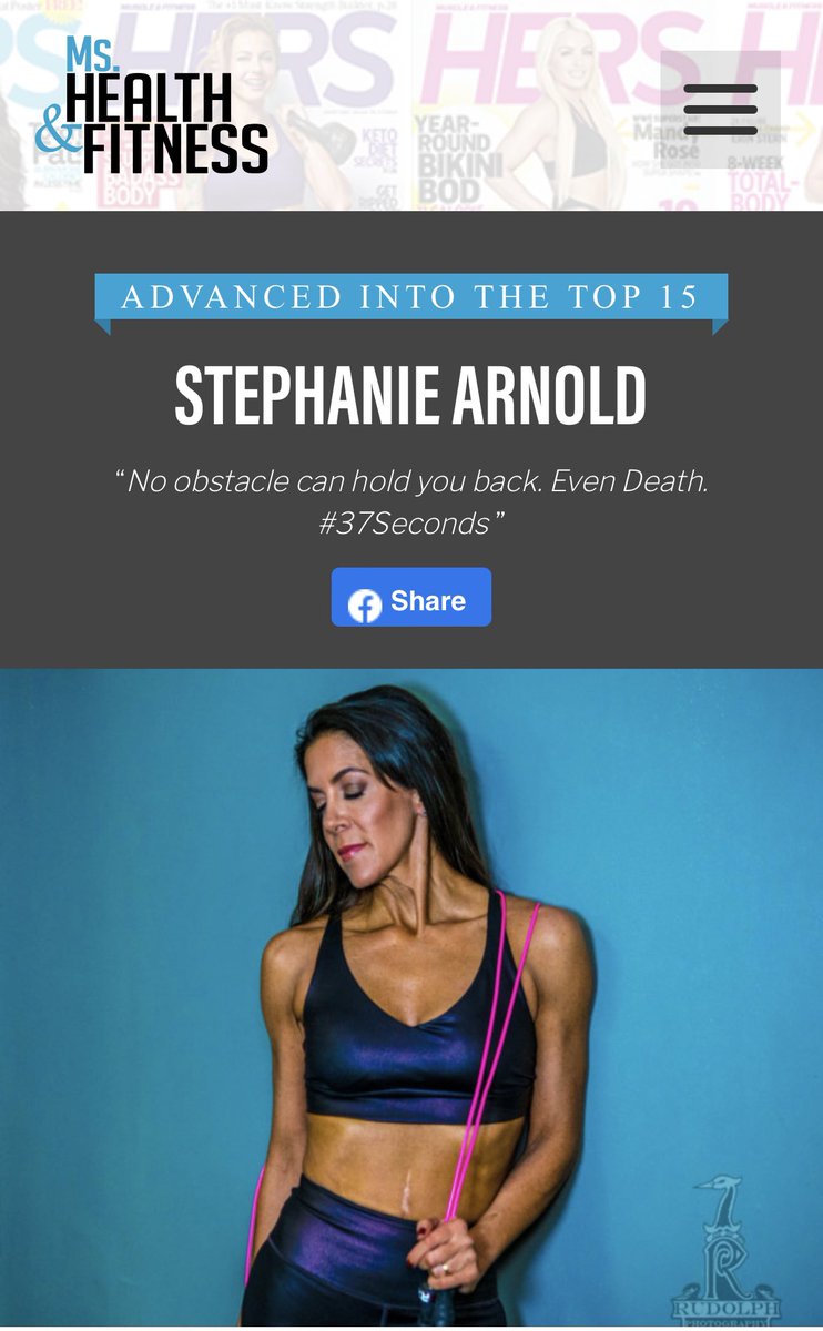 Ty to all who supported, voted and believed I could be a contender, even when I didn’t have as much faith I could be. <a href="/mandfhers/">Muscle & Fitness Hers</a> #bikinicompetitor #endAFE <a href="/AFEFOUNDATION/">AFE FOUNDATION</a> #placentaprevia #hysterectomy #amnioticfluidembolism #37Seconds <a href="/TinawainscottS/">Tina Wainscott-Seymour Agency // Closed to queries</a>