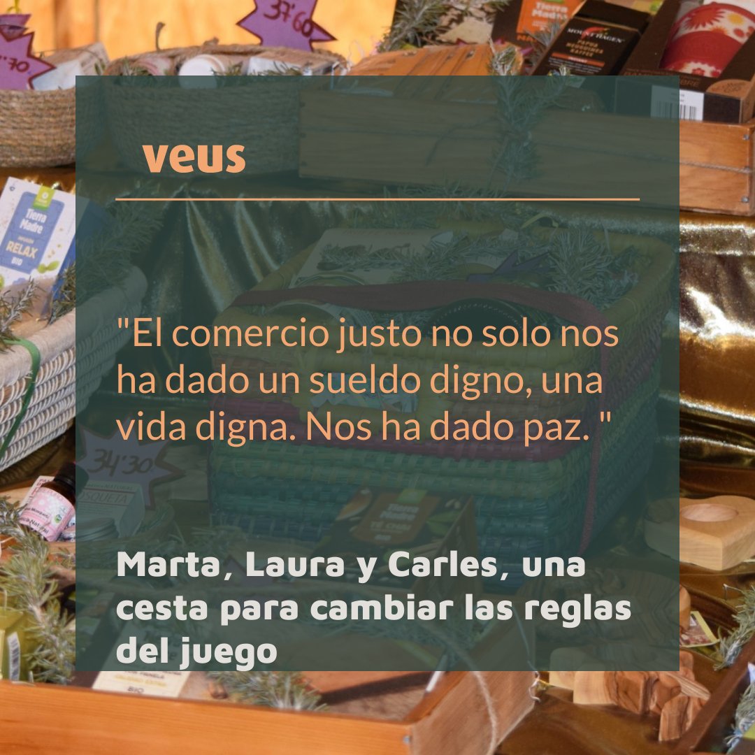Fiestas navideñas, Día del Padre, de la Madre, San Valentín, rebajas, black friday…  En medio de este frenesí hay voces que promueven un consumo consciente y justo, como lo hacen Marta, Laura y Carles de <a href="/SENALLASALTRA/">S'ALTRA SENALLA</a> 

Escúchalo en veus.info Ivoox Spotify