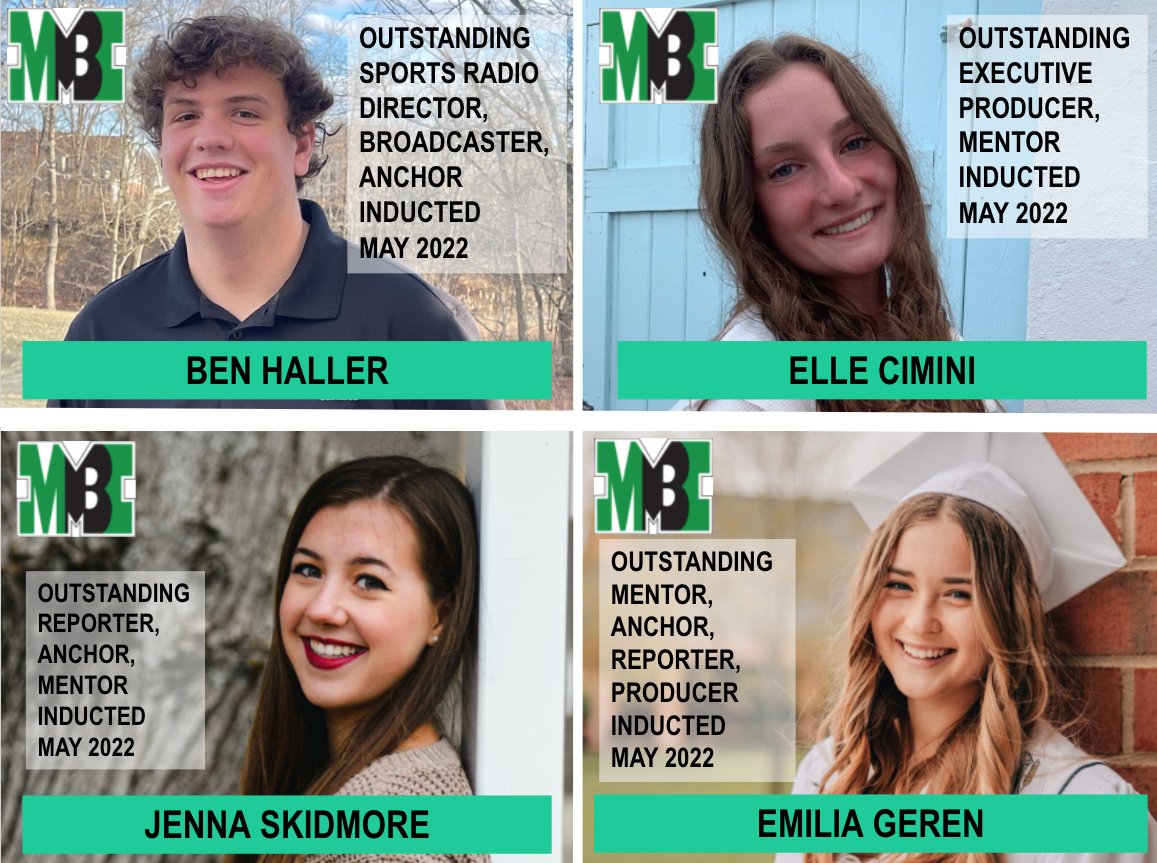 WE_ARE_MBC's tweet photo. BREAKING NEWS: Presenting the 2022 MBC Wall of Fame. Selected by their peers this group represents a tremendous team of dedicated students. Congratulations MBC Wall of Famers, 2022. You are leaving a legacy. https://t.co/36FSCnnwpw