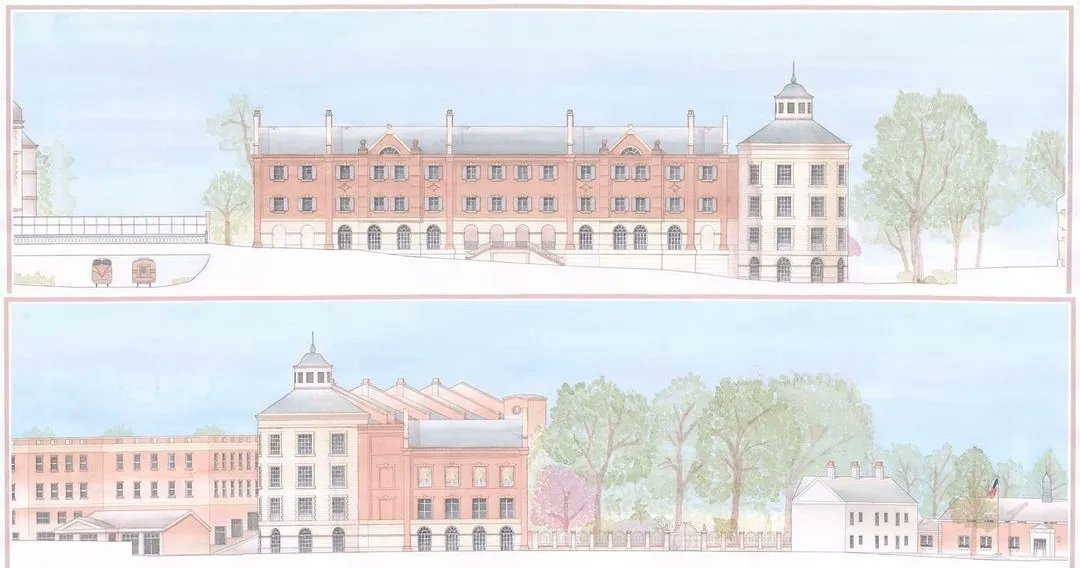 A beautiful building with a noble purpose, Maeve Kelley's '22 thesis project focused on designing a long term home for people who cannot live independently due to their cognitive disabilities.