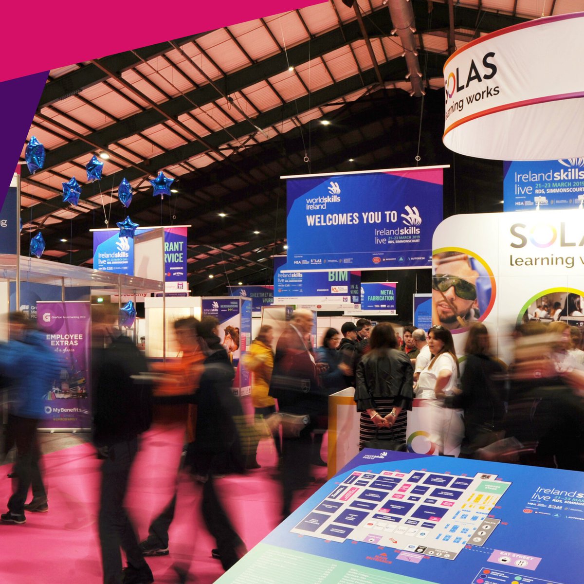 Choosing a career is one of the most important decisions any student has to make, but where do students go to get hands-on experience, learn about further education options and skill-based careers? Introducing Worldskills Ireland 2022.

#WorldskillsIreland2022