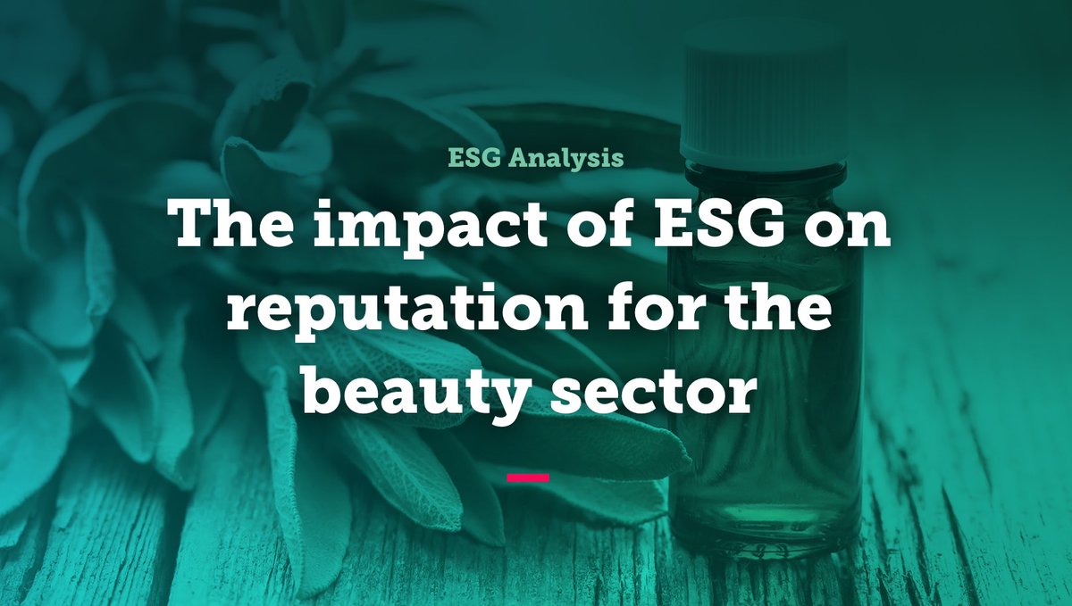 alva’s latest analysis looks ESG in the Cosmetics Industry in preparation for the Sustainable cosmetics summit where our Siera Torontow, MD Healthcare and Consumer is speaking on Monday #ESG #Cosmetics #Beautytrends

👉 Read the findings here: bit.ly/3MeovoW
