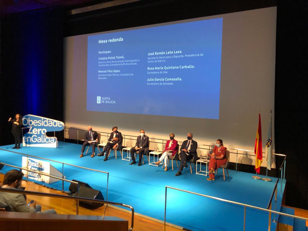 ACIS_sergas's tweet photo. Inicio do acto e mesa redonda 🗣#ObesidadeZero https://t.co/jAMNUIIvGu