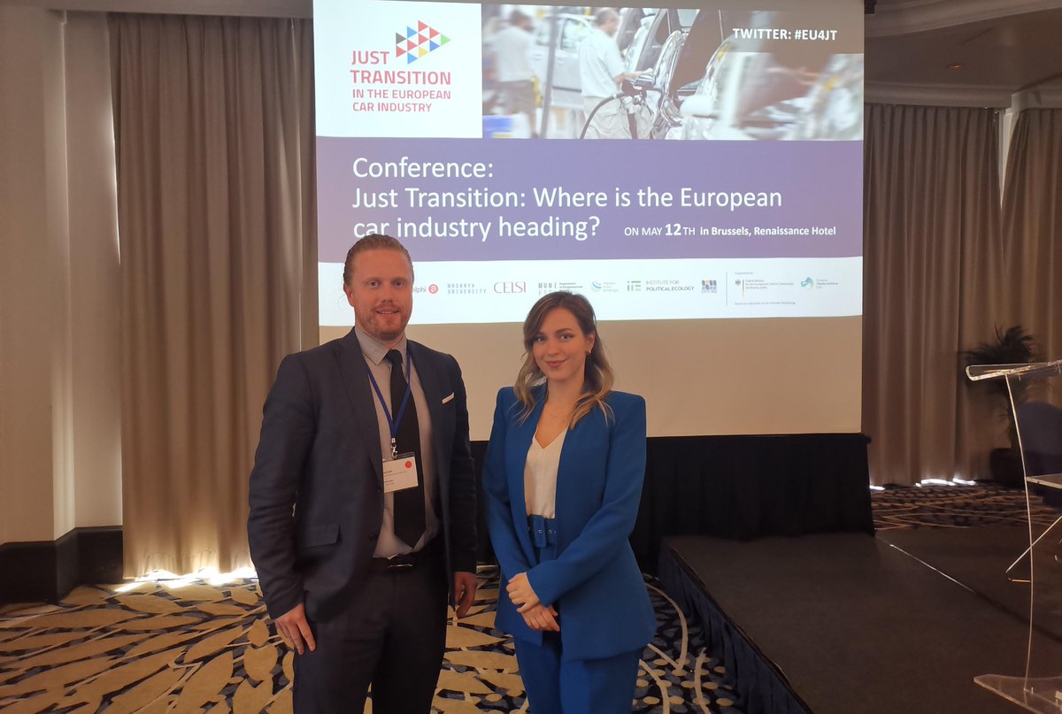 ASA_MobilityEU's tweet photo. 🇪🇺The ASA took part yesterday at the #JustTrasition conference organised by @nela_lab in Brussels, highlighting the crucial role that regions have to make the social transformation towards climate-neutral mobility successful.
@jakub_stolfa @Michael84703699
#EU4JT https://t.co/5D5pg1p5c2